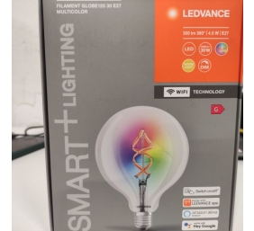 Ecost prekė po grąžinimo LedVance Smart LED lemputė su WiFi Technology, E27, RGB spalvomi