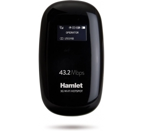 Ecost prekė po grąžinimo Hamlet HHTSPT3GM42 maršrutizatoriaus Hotspot 3G GSM 43.2 MBPS ko