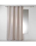 Ecost prekė po grąžinimo Homea užuolaidos su kilpomis, poliesteris, linas, 260 x 140 cm