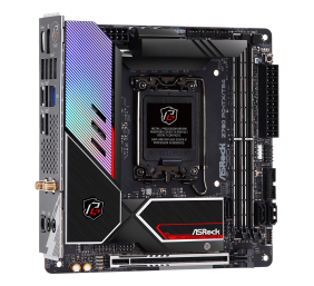ASRock Z790 PG-ITX/TB4 Processor family Intel, Processor socket  LGA1700, DDR5 DIMM, Memory slots 2, Supported hard disk drive interfaces 	SATA, M.2, Number of SATA connectors 3, Chipset Intel Z790, Mini-ITX