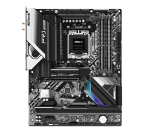 ASRock | X670E PRO RS | Processor family AMD | Processor socket AM5 | DDR5 DIMM | Memory slots 4 | Supported hard disk drive interfaces 	SATA, M.2 | Number of SATA connectors 6 | Chipset AMD X670 | ATX