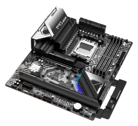 ASRock | X670E PRO RS | Processor family AMD | Processor socket AM5 | DDR5 DIMM | Memory slots 4 | Supported hard disk drive interfaces 	SATA, M.2 | Number of SATA connectors 6 | Chipset AMD X670 | ATX