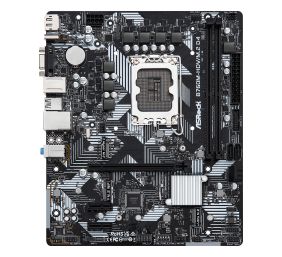 ASRock B760M-HDV/M.2 D4 Processor family Intel, Processor socket  LGA1700, DDR4 DIMM, Memory slots 2, Supported hard disk drive interfaces SATA, M.2, Number of SATA connectors 4, Chipset Intel B760, Micro ATX