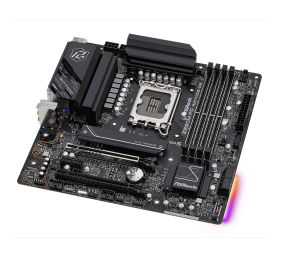 ASRock Z690M PG RIPTIDE/D5 Processor family Intel, Processor socket  LGA1700, DDR5 DIMM, Memory slots 4, Supported hard disk drive interfaces SATA, M.2, Number of SATA connectors 4, Chipset  Intel Z690,  Micro ATX