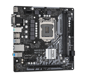 ASRock H510M-HDV R2.0 Processor family Intel, Processor socket  LGA1200, DDR4 DIMM, Memory slots 2, Supported hard disk drive interfaces SATA, Number of SATA connectors 4, Chipset Intel H510, Micro ATX