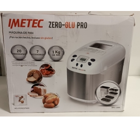 Ecost prekė po grąžinimo Imetec 7916 ZeroGlu Pro, duona be glitimo, Ciabattas ir bandelės celiakija