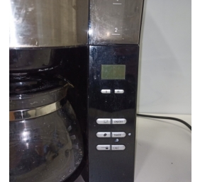 Ecost prekė po grąžinimo Melitta 102101 filtravimo kavos aparatas, nerūdijantis plienas, juodas