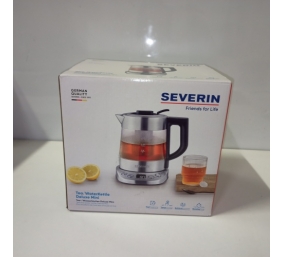 Ecost prekė po grąžinimo Severin WK 3473 stiklinė arbata / virdulys Deluxe Mini (maždaug 2200 W, su