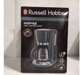 Ecost prekė po grąžinimo Skaitmeninis kavos aparatas "Russell Hobbs Inspire", pilkos spalvos, progr