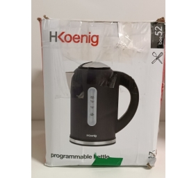 Ecost prekė po grąžinimo H.Koenig BOE52 virdulys su reguliuojama temperatūra / 1,7 L / 40100 ° C /