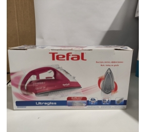 Ecost prekė po grąžinimo Tefal FV4920 garų geležies ultragliss, puikus tepimas, maksimalus garo pas