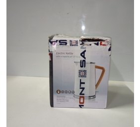 Ecost prekė po grąžinimo Nedis KAWK510EWT virdulys | 1,7 l | Soft Touch | Balta