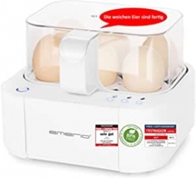 Ecost prekė po grąžinimo Emerio Geriausias kiaušinių virimo aparatas EB115560 išverda visus tris vi