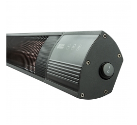 TunaBone | Electric Wall mounted Infrared Patio Heater | TB2580W-01 | Patio heater | 2500 W | Number of power levels 3 | Suitable for rooms up to 25 m² | Black | IP55