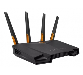 Wireless Wifi 6 AX4200 Dual Band Gigabit Router, UK | TUF-AX4200 | 802.11ax | 3603+574 Mbit/s | 10/100/1000 Mbit/s | Ethernet LAN (RJ-45) ports 4 | Mesh Support Yes | MU-MiMO Yes | 3G/4G data sharing | Antenna type External | 1 x USB 3.2 Gen 1 | 36 month(