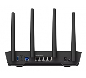 Wireless Wifi 6 AX4200 Dual Band Gigabit Router, EU and UK plug | TUF-AX4200 | 802.11ax | 3603+574 Mbit/s | 10/100/1000 Mbit/s | Ethernet LAN (RJ-45) ports 4 | Mesh Support Yes | MU-MiMO Yes | 3G/4G data sharing | Antenna type External | 1 x USB 3.2 Gen 1