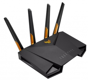 Wireless Wifi 6 AX4200 Dual Band Gigabit Router, UK | TUF-AX4200 | 802.11ax | 3603+574 Mbit/s | 10/100/1000 Mbit/s | Ethernet LAN (RJ-45) ports 4 | Mesh Support Yes | MU-MiMO Yes | 3G/4G data sharing | Antenna type External | 1 x USB 3.2 Gen 1 | 36 month(