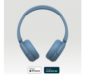 Sony WH-CH520 Wireless Headphones, Blue | Sony | Wireless Headphones | WH-CH520 | Wireless | On-Ear | Microphone | Noise canceling | Wireless | Blue