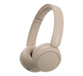 Sony WH-CH520 Wireless Headphones, Beige | Sony | Wireless Headphones | WH-CH520 | Wireless | On-Ear | Microphone | Noise canceling | Wireless | Beige