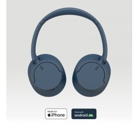 Sony WH-CH720N Wireless ANC (Active Noise Cancelling) Headphones, Blue | Sony | Wireless Headphones | WH-CH720N | Wireless | On-Ear | Microphone | Noise canceling | Wireless | Blue