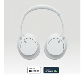 Sony WH-CH720N Wireless ANC (Active Noise Cancelling) Headphones, Beige | Sony | Wireless Headphones | WH-CH720N | Wireless | On-Ear | Microphone | Noise canceling | Wireless | White