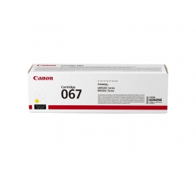 Canon 067 (5099C002) kasetė lazeriniams spausdintuvams, Geltona (1250 psl)