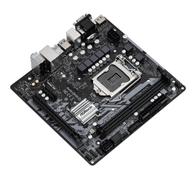 ASRock H510M-HVS R2.0 Processor family Intel, Processor socket  LGA1200, DDR4 DIMM, Memory slots 2, Supported hard disk drive interfaces 	SATA, Number of SATA connectors 4, Chipset  Intel H510, Micro ATX