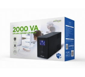 EnerGenie | UPS with USB and LCD display | EG-UPS-035 | 2000 VA | 1200 W