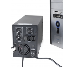 EnerGenie | UPS with USB and LCD display | EG-UPS-036 | 3000 VA | 1800 W