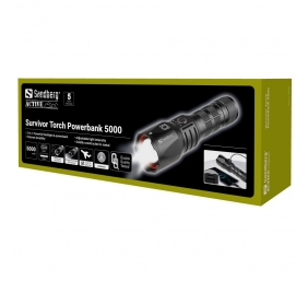 SANDBERG Survivor Torch Powerbank 5000