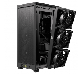 Corsair | AIRFLOW PC Case | 2000D | Black | Mini-ITX | Power supply included No