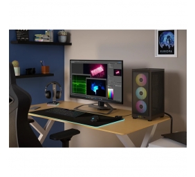Corsair | RGB AIRFLOW PC Case | 2000D | Black | Mini-ITX | Power supply included No | SFX