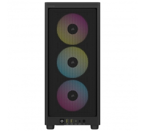Corsair | RGB AIRFLOW PC Case | 2000D | Black | Mini-ITX | Power supply included No | SFX