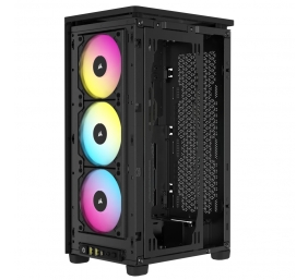 Corsair | RGB AIRFLOW PC Case | 2000D | Black | Mini-ITX | Power supply included No | SFX