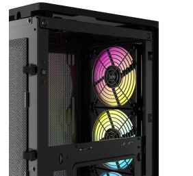 Corsair | RGB AIRFLOW PC Case | 2000D | Black | Mini-ITX | Power supply included No | SFX