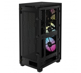 Corsair | RGB AIRFLOW PC Case | 2000D | Black | Mini-ITX | Power supply included No | SFX