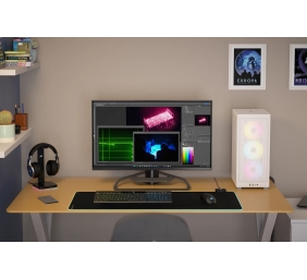 Corsair | RGB AIRFLOW PC Case | 2000D | White | Mini-ITX | Power supply included No | SFX