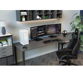 Corsair | RGB AIRFLOW PC Case | 2000D | White | Mini-ITX | Power supply included No | SFX