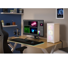 Corsair | RGB AIRFLOW PC Case | 2000D | White | Mini-ITX | Power supply included No | SFX