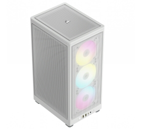 Corsair | RGB AIRFLOW PC Case | 2000D | White | Mini-ITX | Power supply included No | SFX
