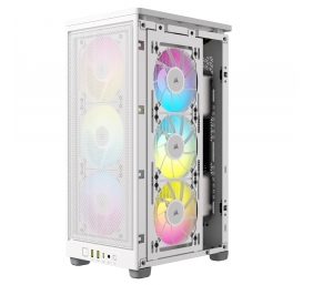 Corsair | RGB AIRFLOW PC Case | 2000D | White | Mini-ITX | Power supply included No | SFX