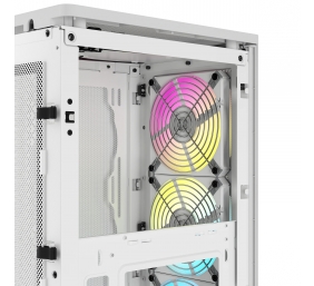 Corsair | RGB AIRFLOW PC Case | 2000D | White | Mini-ITX | Power supply included No | SFX