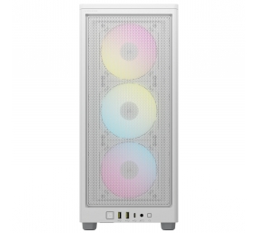 Corsair | RGB AIRFLOW PC Case | 2000D | White | Mini-ITX | Power supply included No | SFX