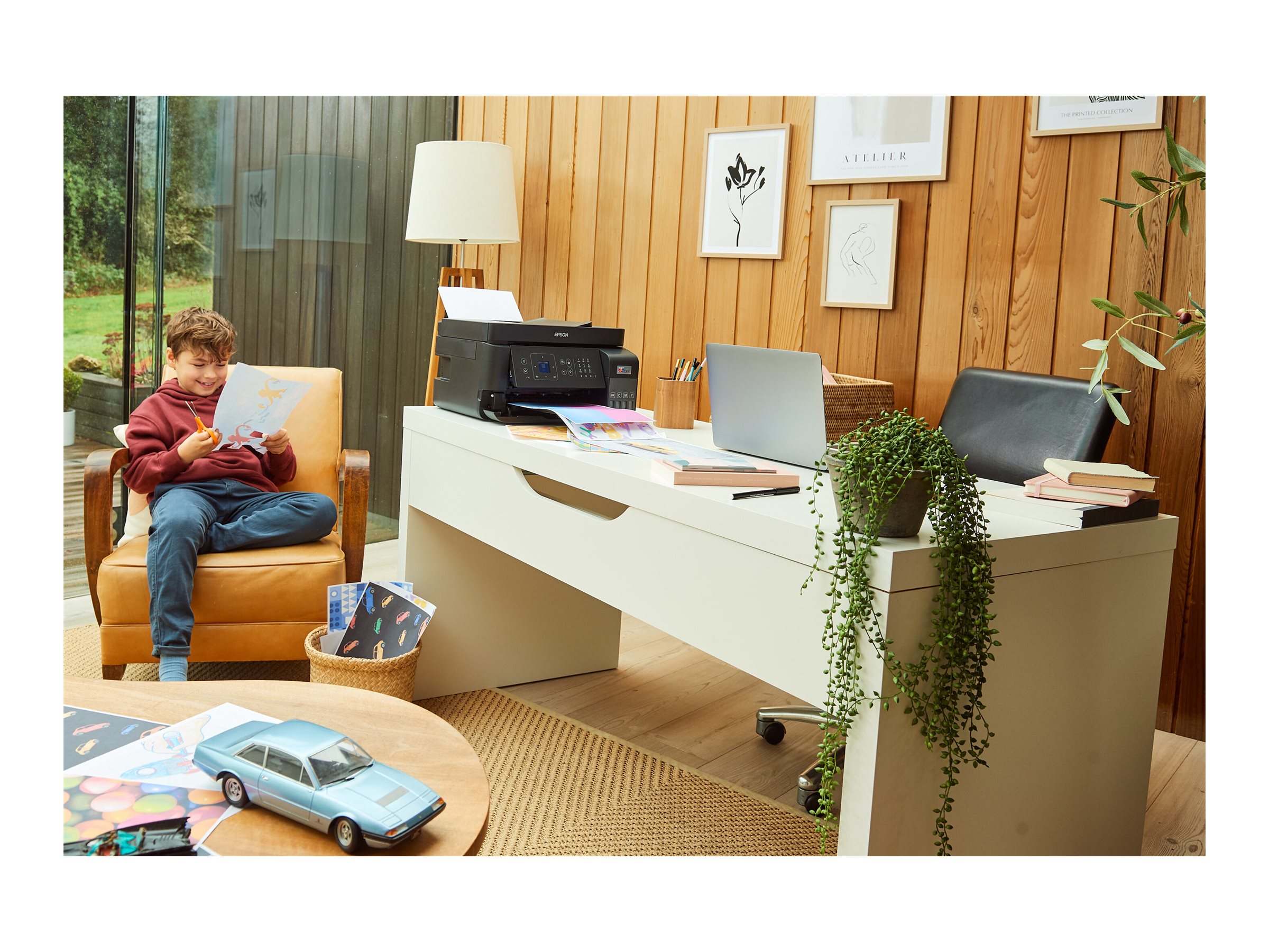 Epson Multifunctional printer | EcoTank L5590 | Inkjet | Colour | Inkjet Multifunctional Printer | A4 | Wi-Fi | Black