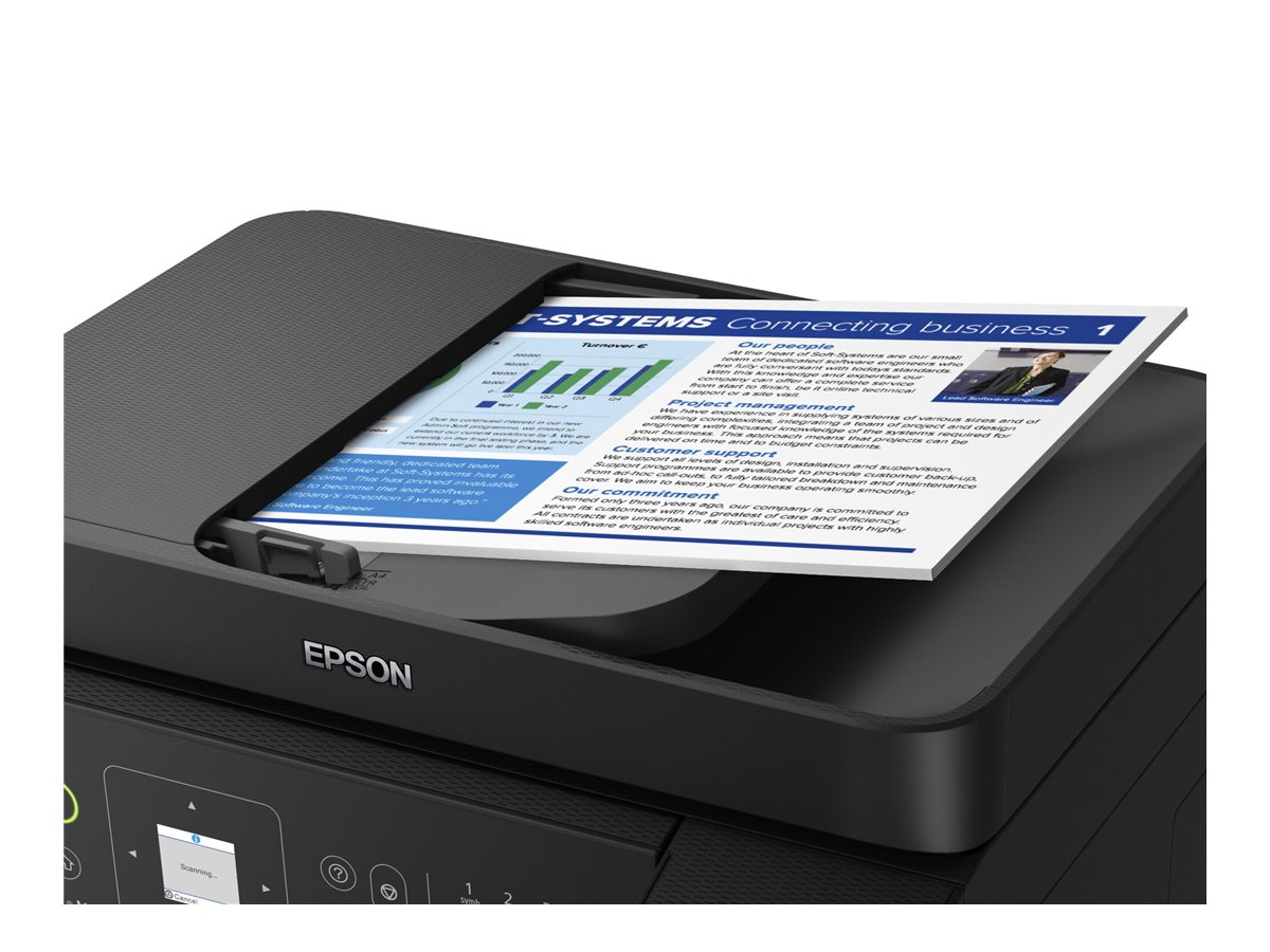 Epson Multifunctional printer | EcoTank L5590 | Inkjet | Colour | Inkjet Multifunctional Printer | A4 | Wi-Fi | Black