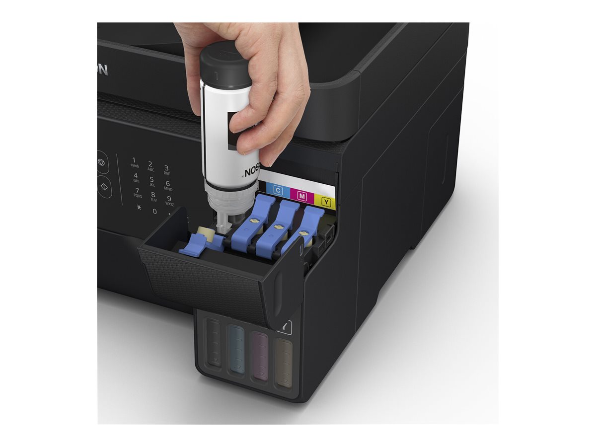 Epson Multifunctional printer | EcoTank L5590 | Inkjet | Colour | Inkjet Multifunctional Printer | A4 | Wi-Fi | Black