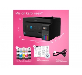 Epson Multifunctional printer | EcoTank L5590 | Inkjet | Colour | Inkjet Multifunctional Printer | A4 | Wi-Fi | Black