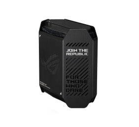 Wifi 6 802.11ax Tri-band Gigabit Gaming Mesh System | GT6 ROG Rapture (2-Pack) | 802.11ax | 574+4804+4804 Mbit/s | 10/100/1000 Mbit/s | Ethernet LAN (RJ-45) ports 3 | Mesh Support Yes | MU-MiMO Yes | No mobile broadband | Antenna type Internal
