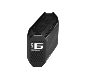 Wifi 6 802.11ax Tri-band Gigabit Gaming Mesh System | GT6 ROG Rapture (2-Pack) | 802.11ax | 574+4804+4804 Mbit/s | 10/100/1000 Mbit/s | Ethernet LAN (RJ-45) ports 3 | Mesh Support Yes | MU-MiMO Yes | No mobile broadband | Antenna type Internal