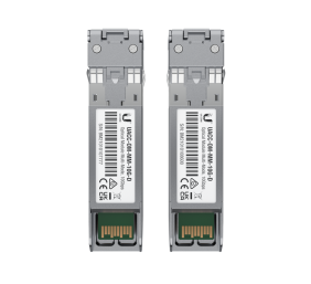 Ubiquiti | Optical Module Multi-Mode 2-PACK | UACC-OM-MM-10G-D-2 | Multi-Mode Fiber | 2 x LC SFP+ Connectors | Mbit/s | Wavelength 850 nm | Maximum transfer distance 300 m